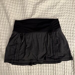 Lululemon Athletics Gray tennis skirt